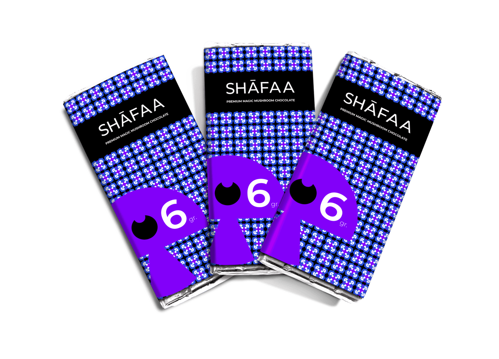 Shafaa Penis Envy Magic Mushrooms Dark Chocolate Bar Edibles
